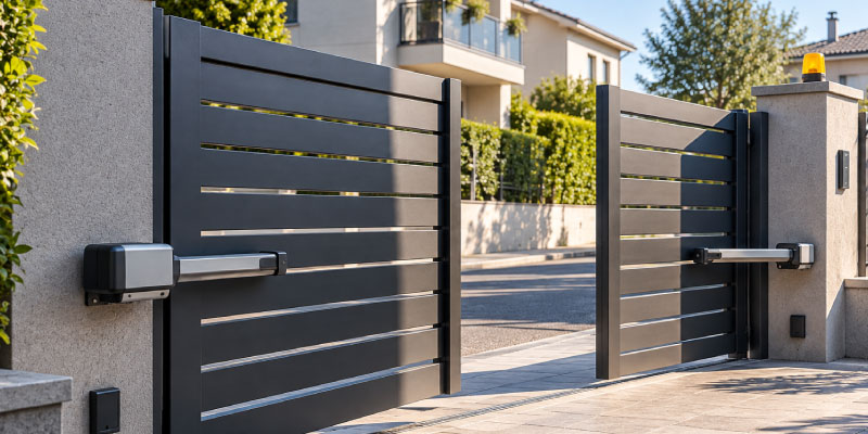 Immagine segnaposto: Cancello automatico per accesso carrabile